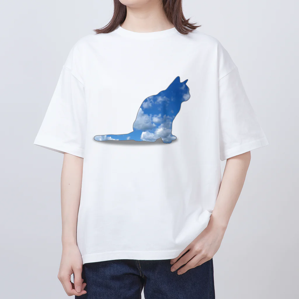 Matcha NekoのSora Sukeru Neko オーバーサイズTシャツ