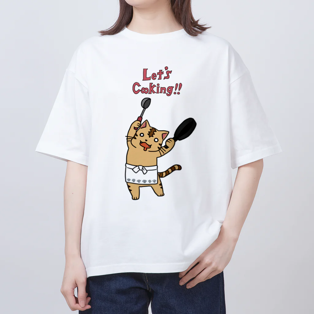 月渡ショップのレッツ・クッキング！！ Oversized T-Shirt