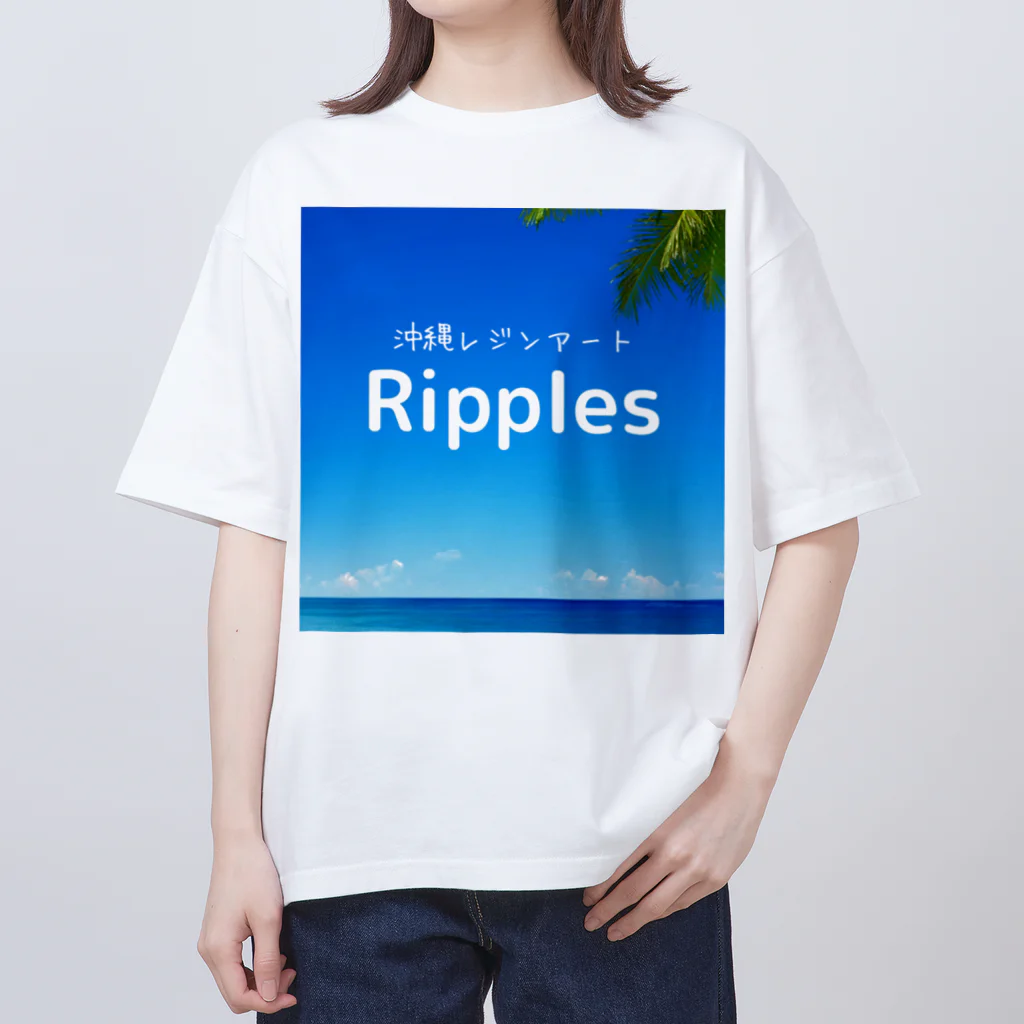 Ripples沖縄レジンアートのRipples沖縄レジンアート オーバーサイズTシャツ