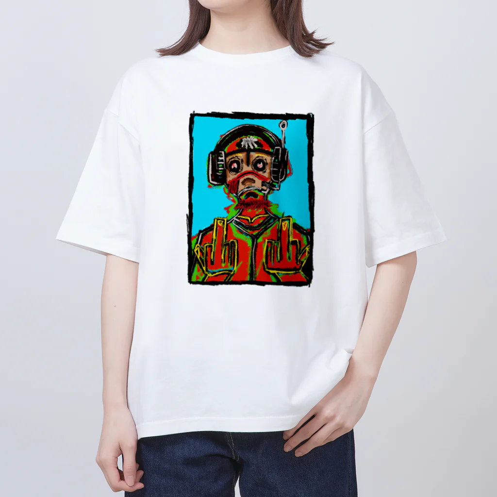 renya_0129のクビモトボム オーバーサイズTシャツ