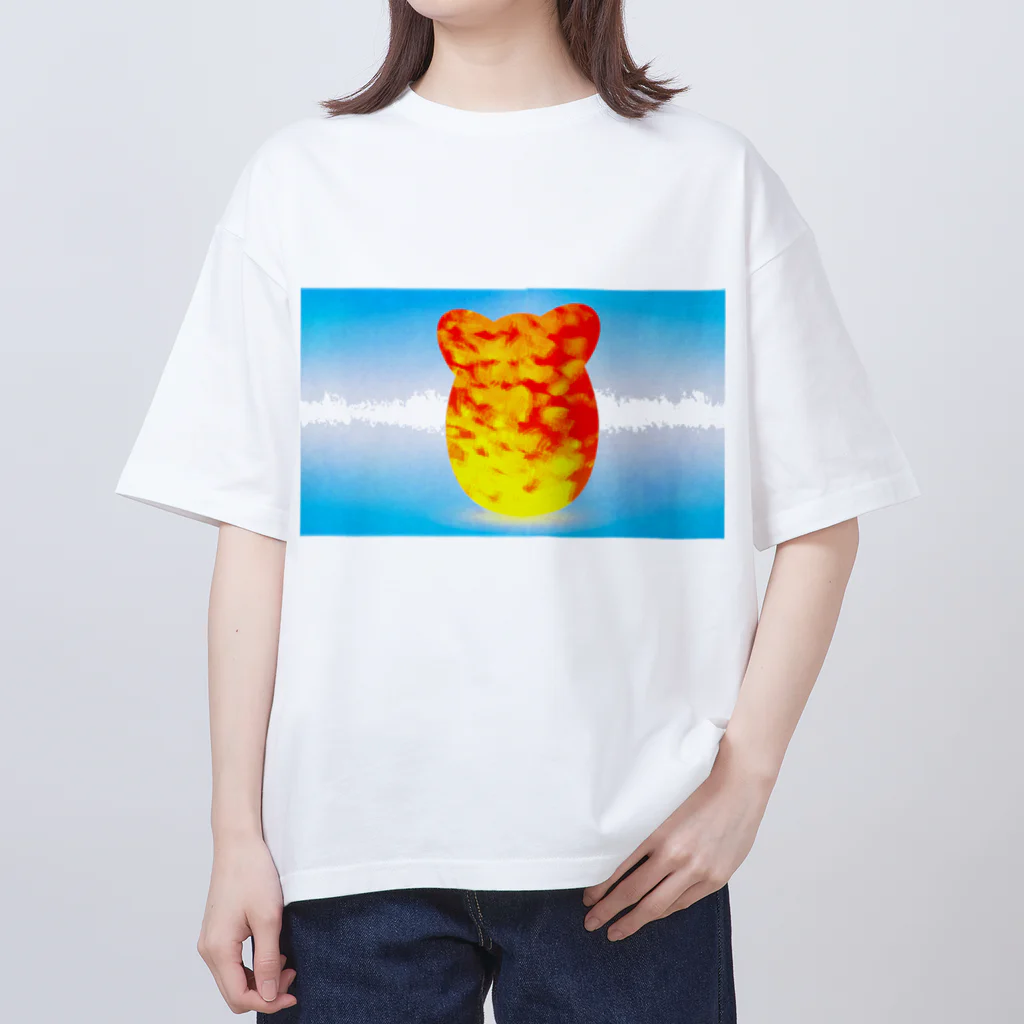 Danke Shoot Coffeeの前衛的ホヤ Oversized T-Shirt