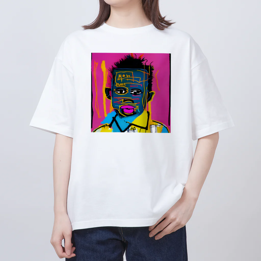 Alacarteのアートな子ども オーバーサイズTシャツ