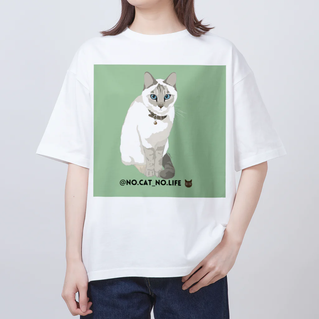 猫のイラスト屋さんのmii Oversized T-Shirt