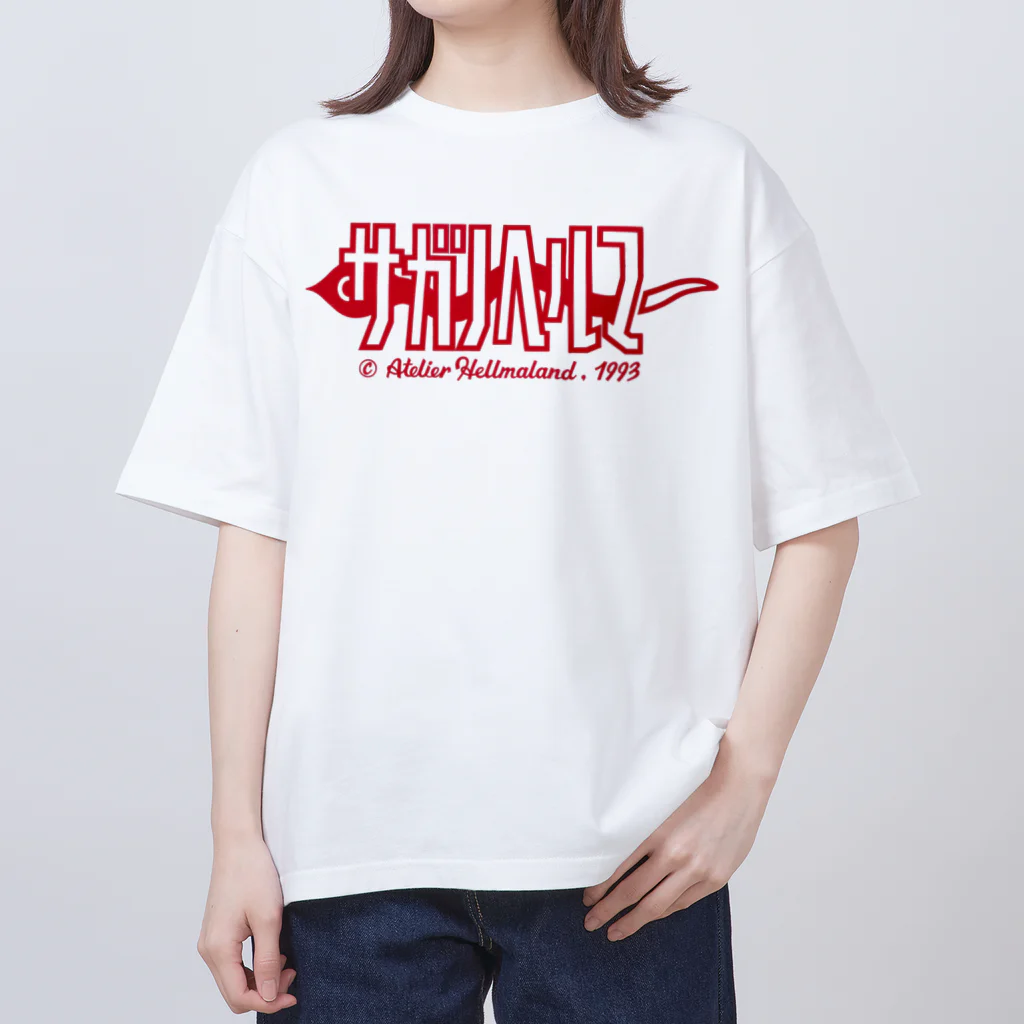 Atelier-HellmalandのサガノヘルマーゆったりTシャツ Oversized T-Shirt