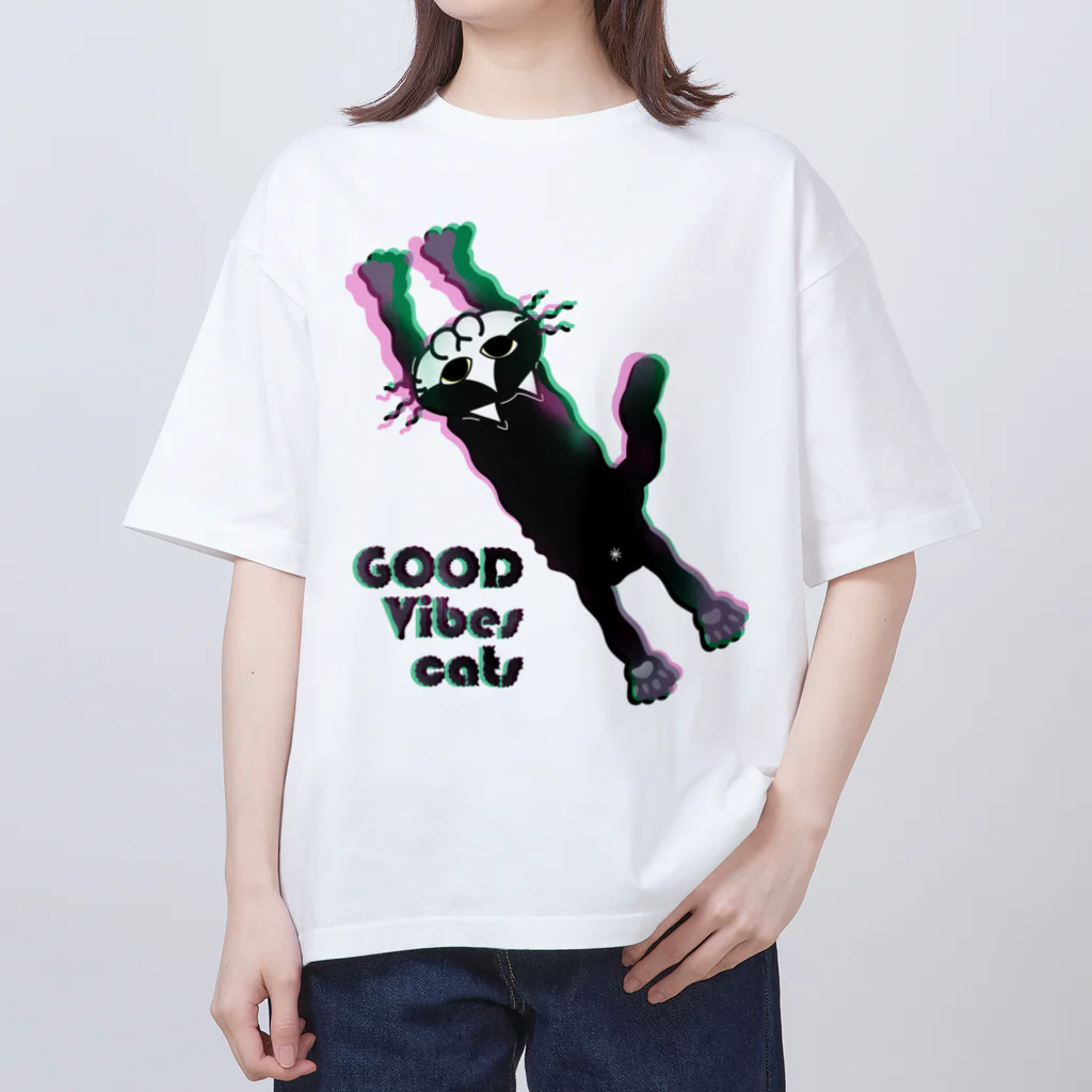 GOOD VIBES CATSのGOOD VIBES CATS Oversized T-Shirt