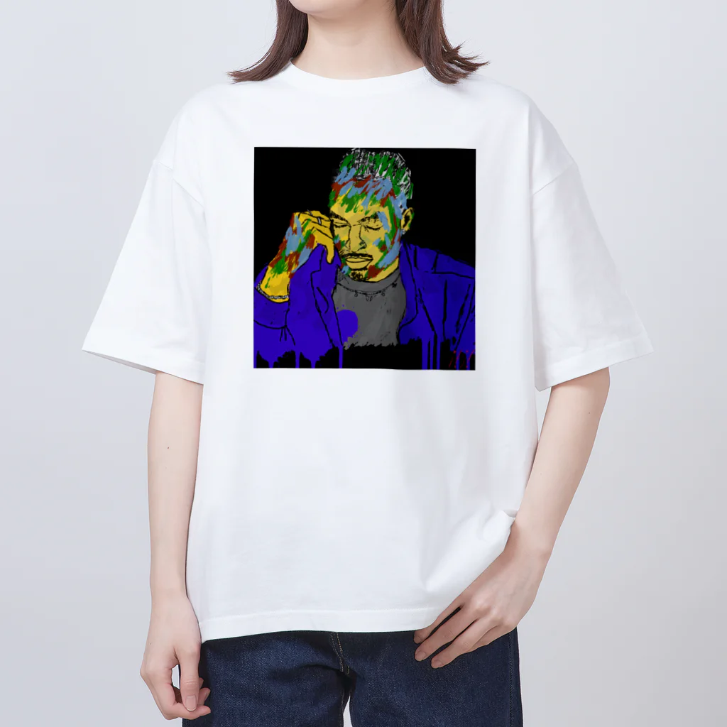 Kazuya IshidaのDrip オーバーサイズTシャツ