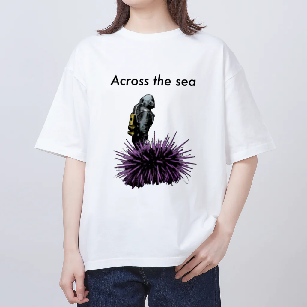 Across the seaのアクロス君(仮) オーバーサイズTシャツ