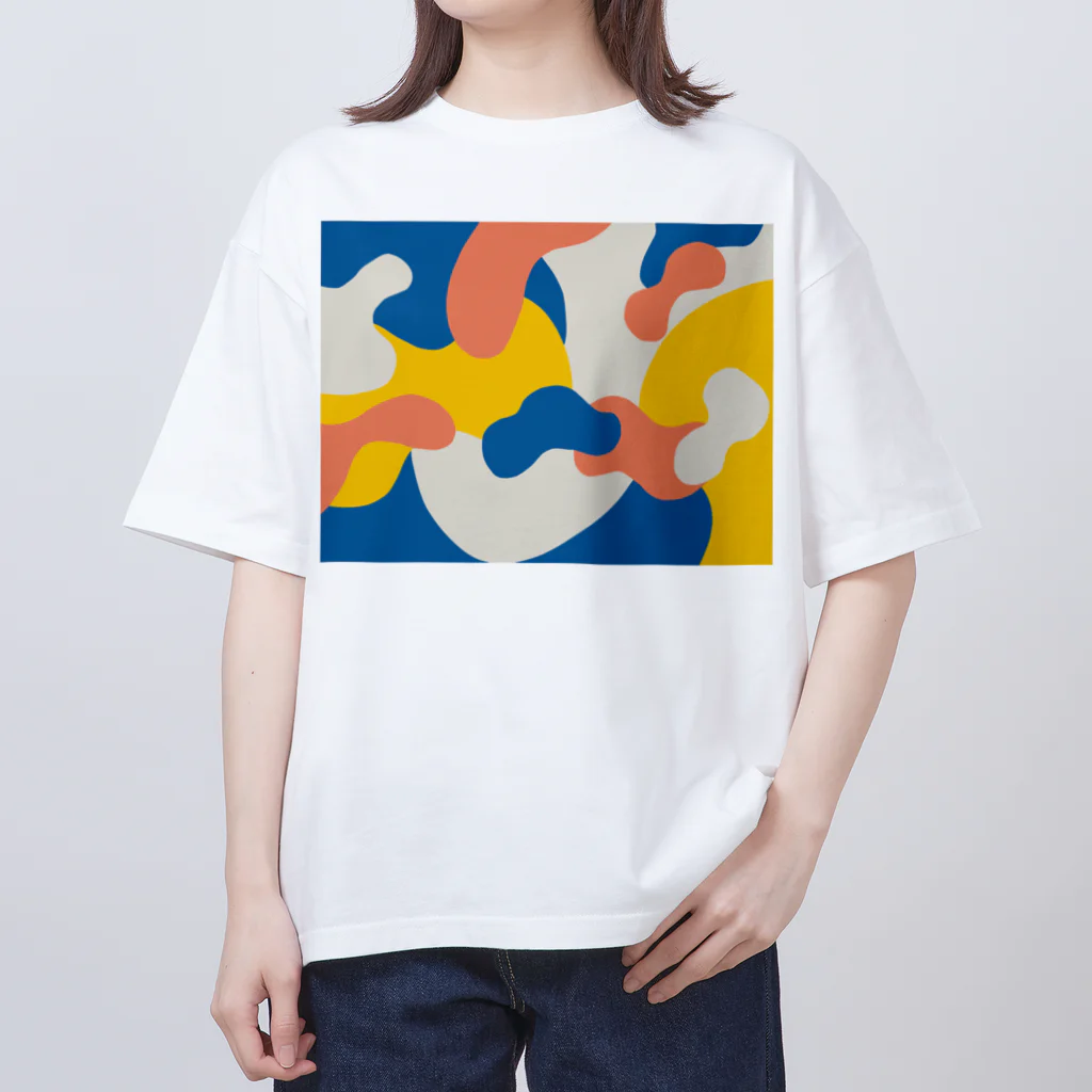 Future Copyright Incのsmoky clouds (blue) Oversized T-Shirt