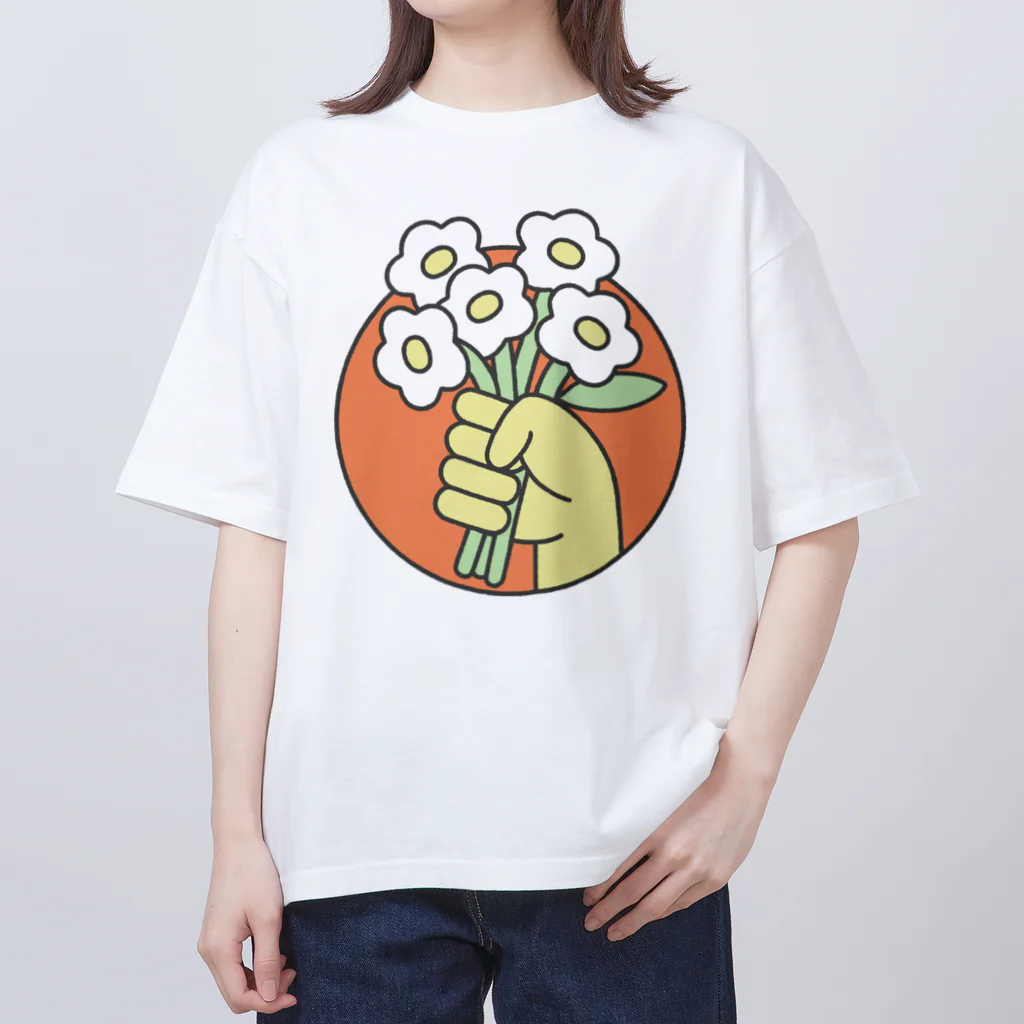 野花の𝙁𝙤𝙧 𝙔𝙤𝙪 オーバーサイズTシャツ