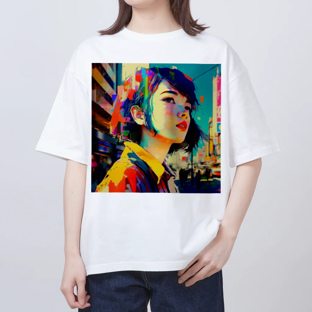 CITY GIRLSのCITY GIRL B オーバーサイズTシャツ