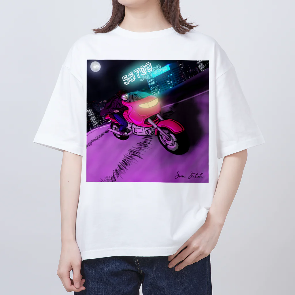 SoraSatohの56709（Telephone Number）- Sora Satoh グッズ オーバーサイズTシャツ