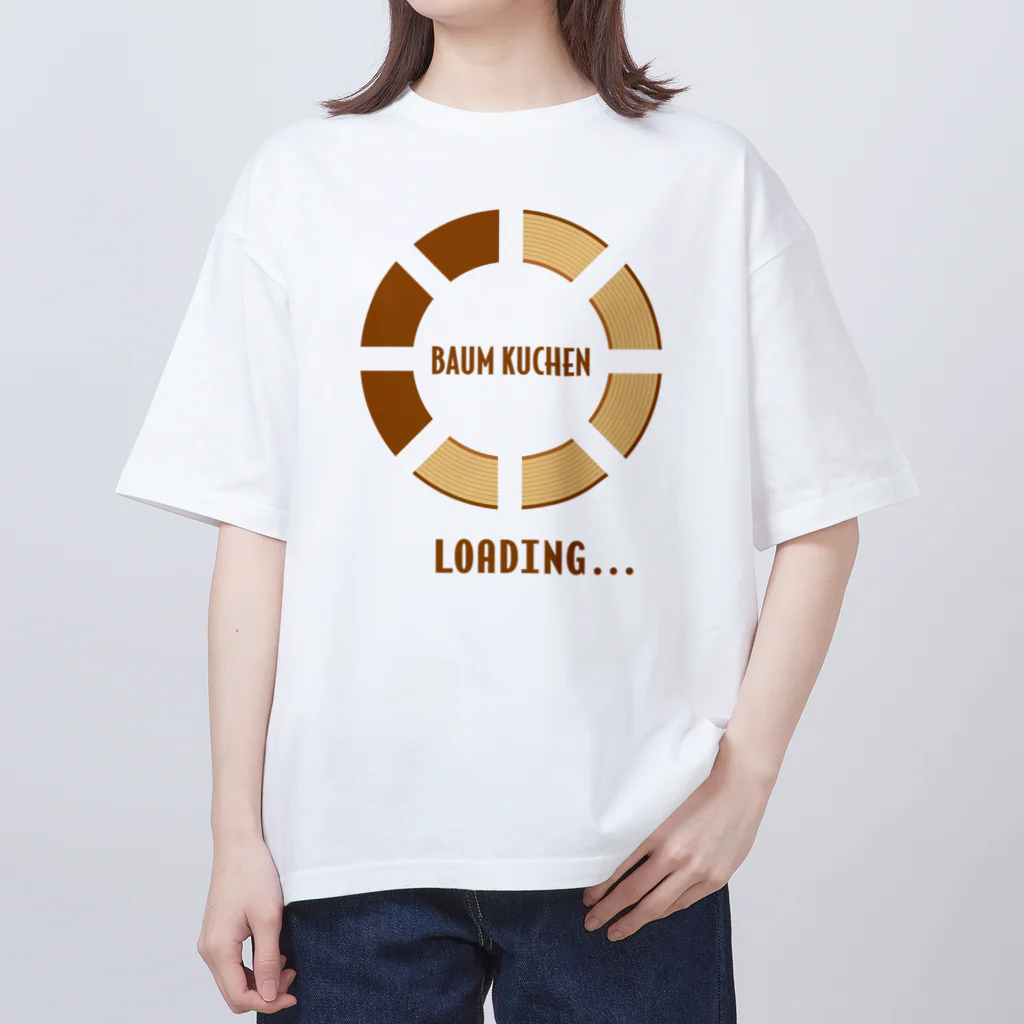 kg_shopのローディングバウムクーヘン オーバーサイズTシャツ