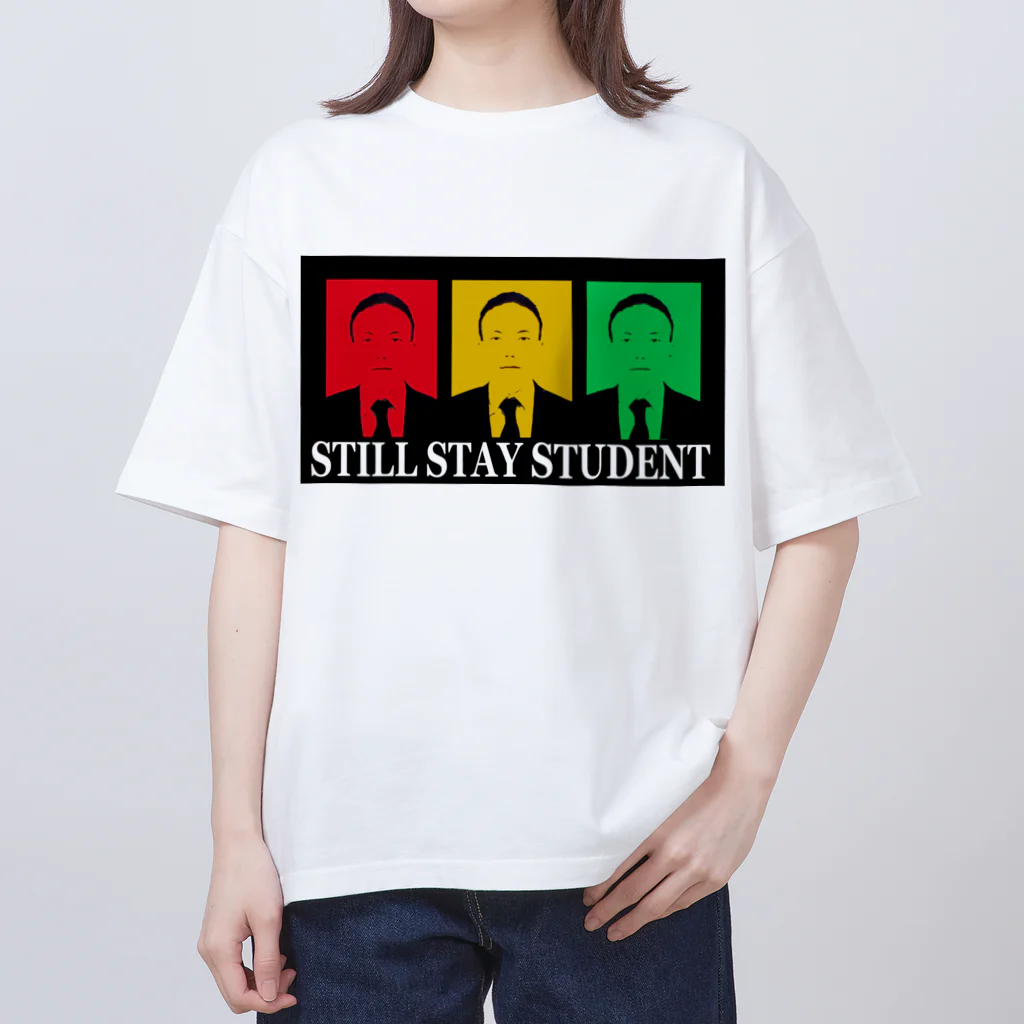 じょうこじまのstill stay student オーバーサイズTシャツ
