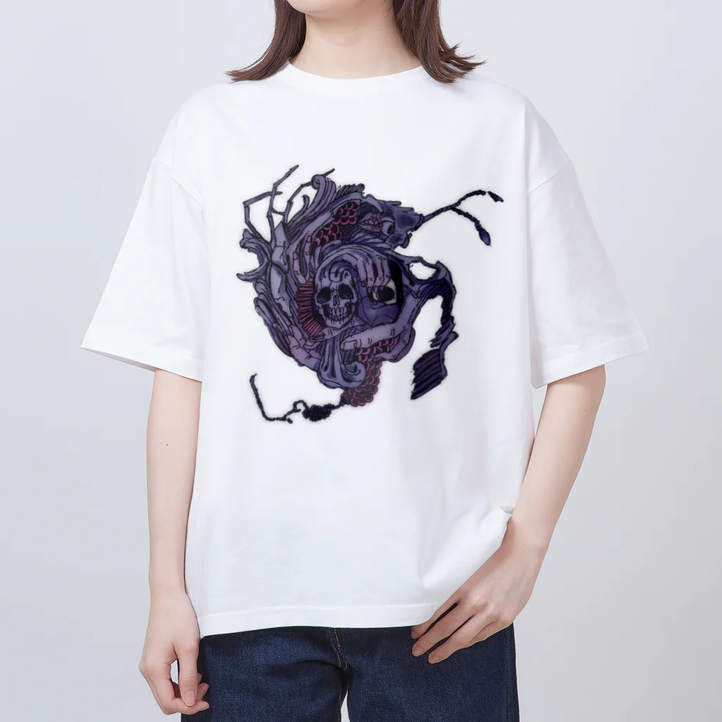 🦠こにたん🦠のうずまき オーバーサイズTシャツ