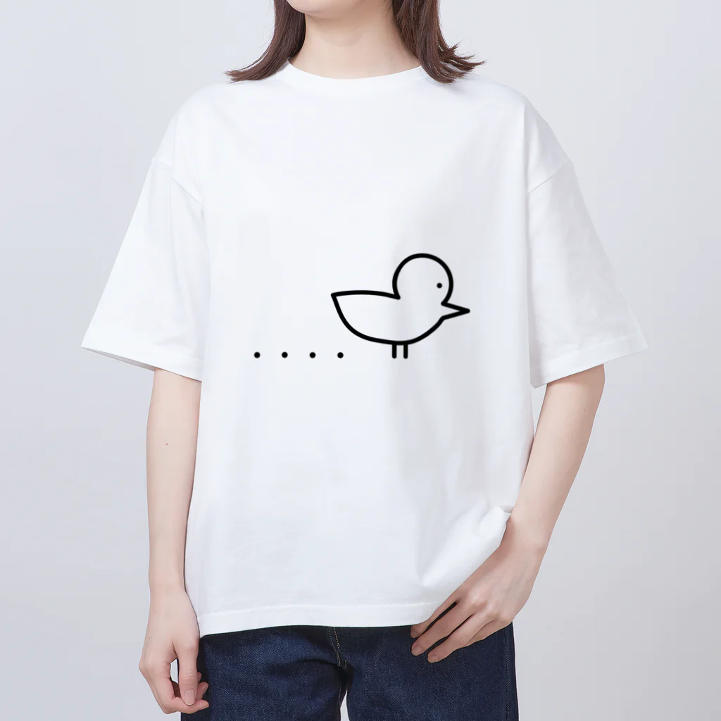 &createの我が道を行くとりちゃん オーバーサイズTシャツ