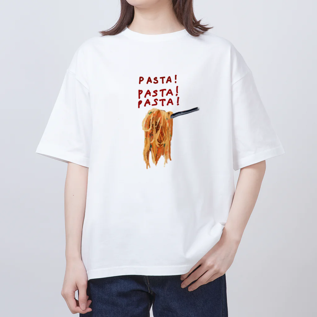 kiki25のパスタ！ オーバーサイズTシャツ