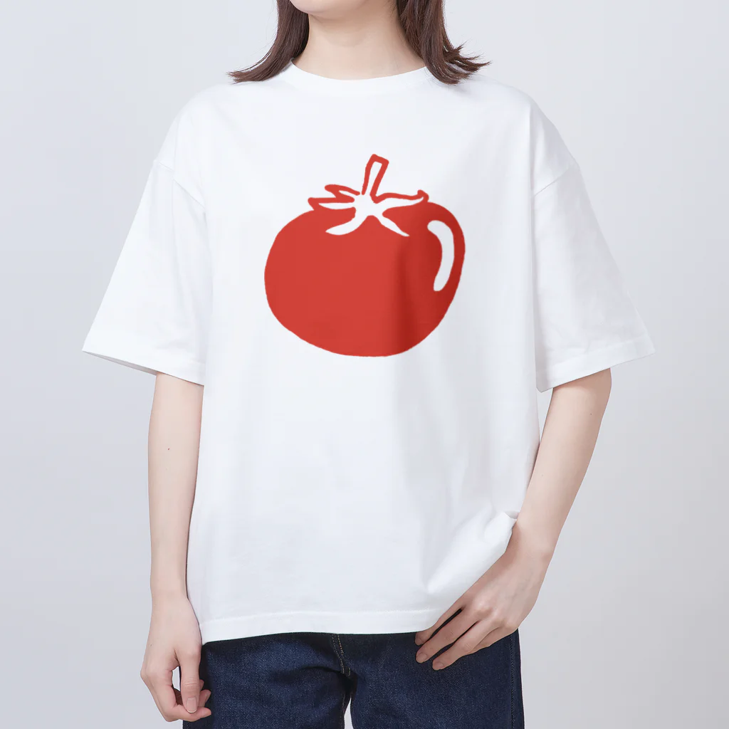 まるかじり農園のtomato オーバーサイズTシャツ