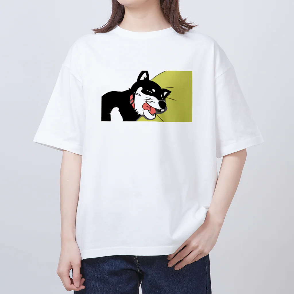 柴犬の日常の柴犬の日常（寝） オーバーサイズTシャツ