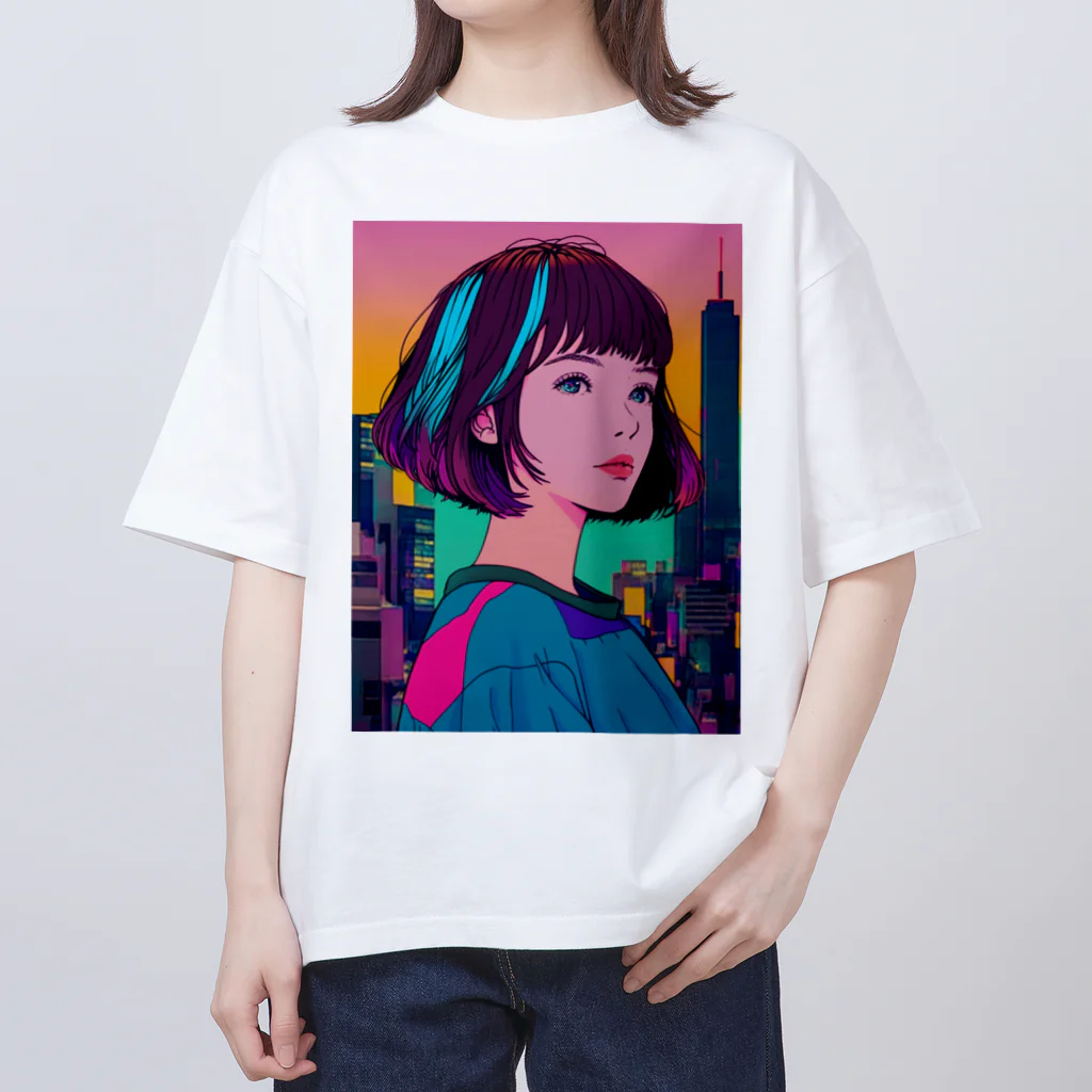 CITY GIRLSのCITY GIRL J オーバーサイズTシャツ