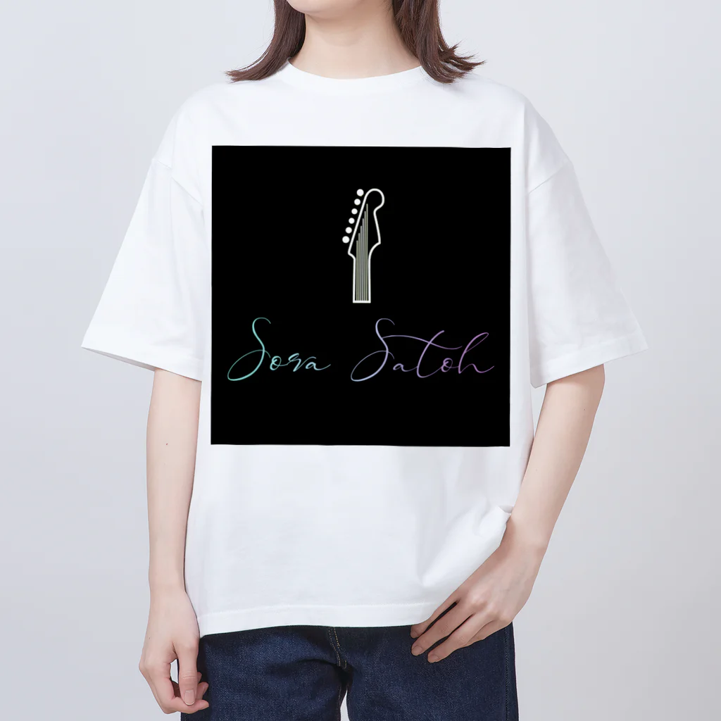 SoraSatohのSora Satoh ギターロゴグッズ オーバーサイズTシャツ