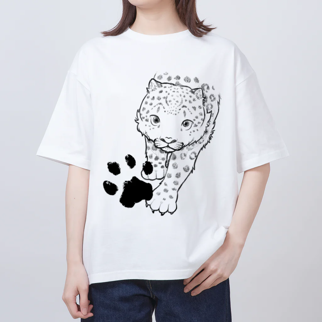 mofful.のユキヒョウ - snowleopard Oversized T-Shirt