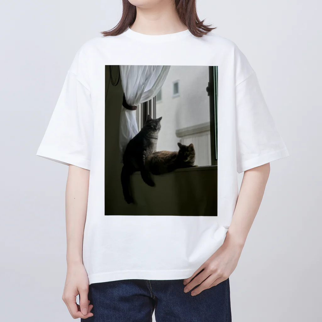 ハネ(🦄)のエモ猫ず オーバーサイズTシャツ