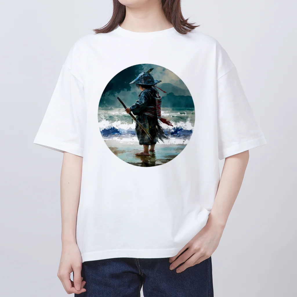 JAPANESKのLittle Samurai Oversized T-Shirt