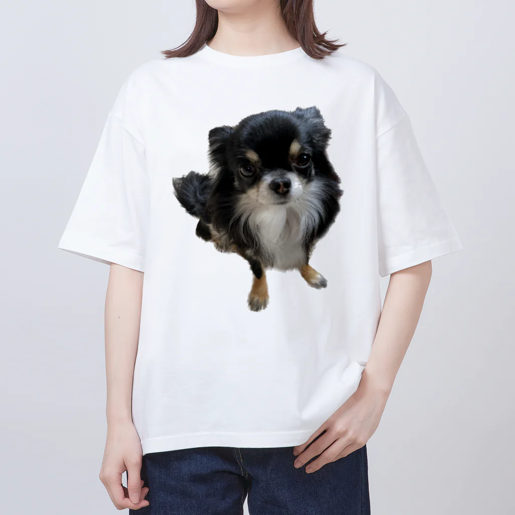 ちわわのりんちゃんのちわわのりんちゃん オーバーサイズTシャツ