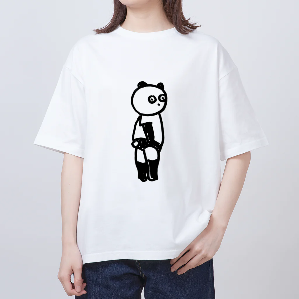 どろん堂のパンダのようでそうでもないパン子ちゃん　01 Oversized T-Shirt