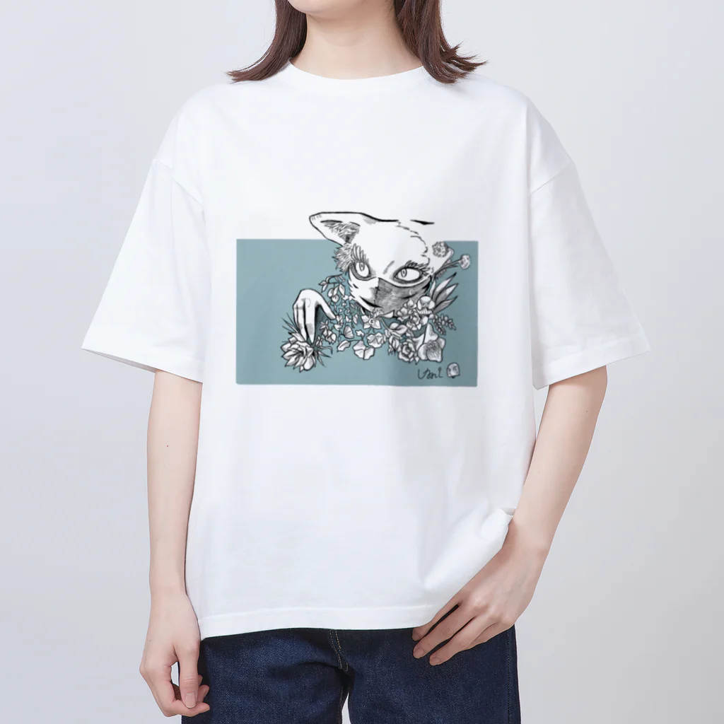 海の怪猫 オーバーサイズTシャツ