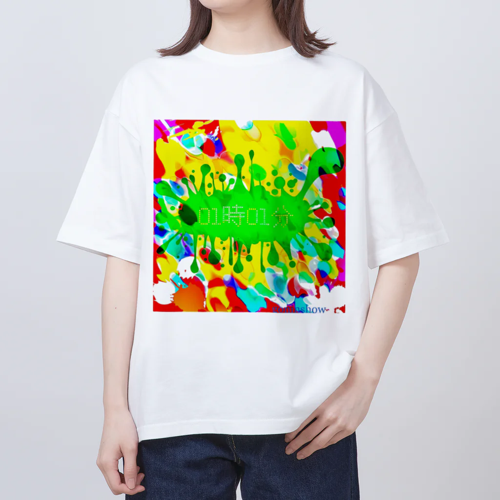 ちきゅうじんの01時01分 オーバーサイズTシャツ