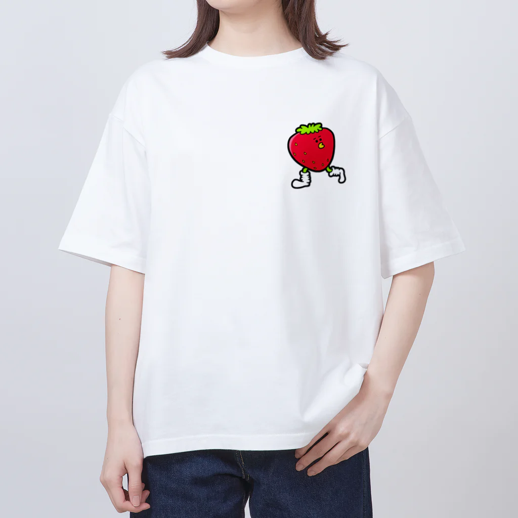 🌈ぽこ🌈のLuuuzストベリ Oversized T-Shirt