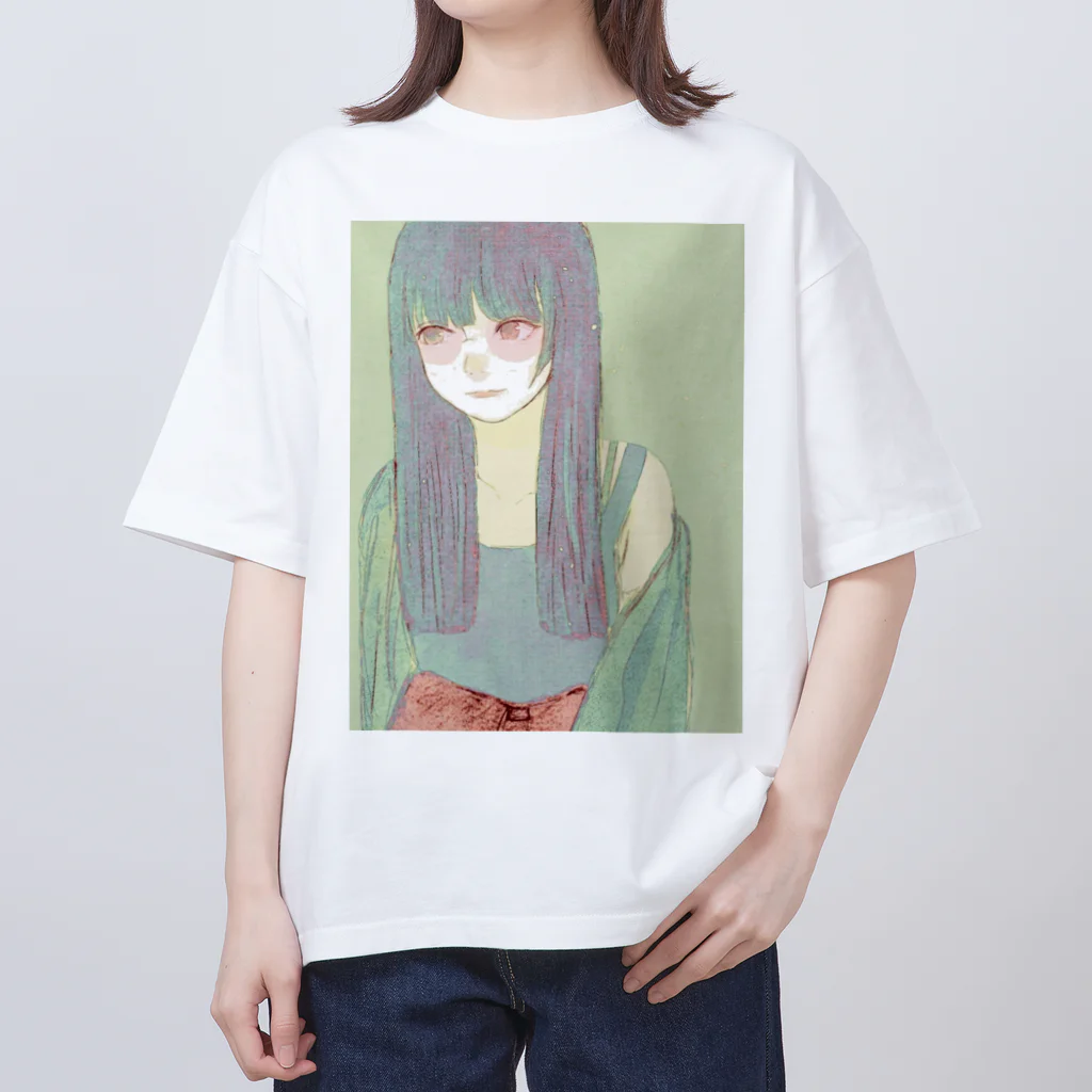 ほあぽあのやんちゃ眼鏡 オーバーサイズTシャツ