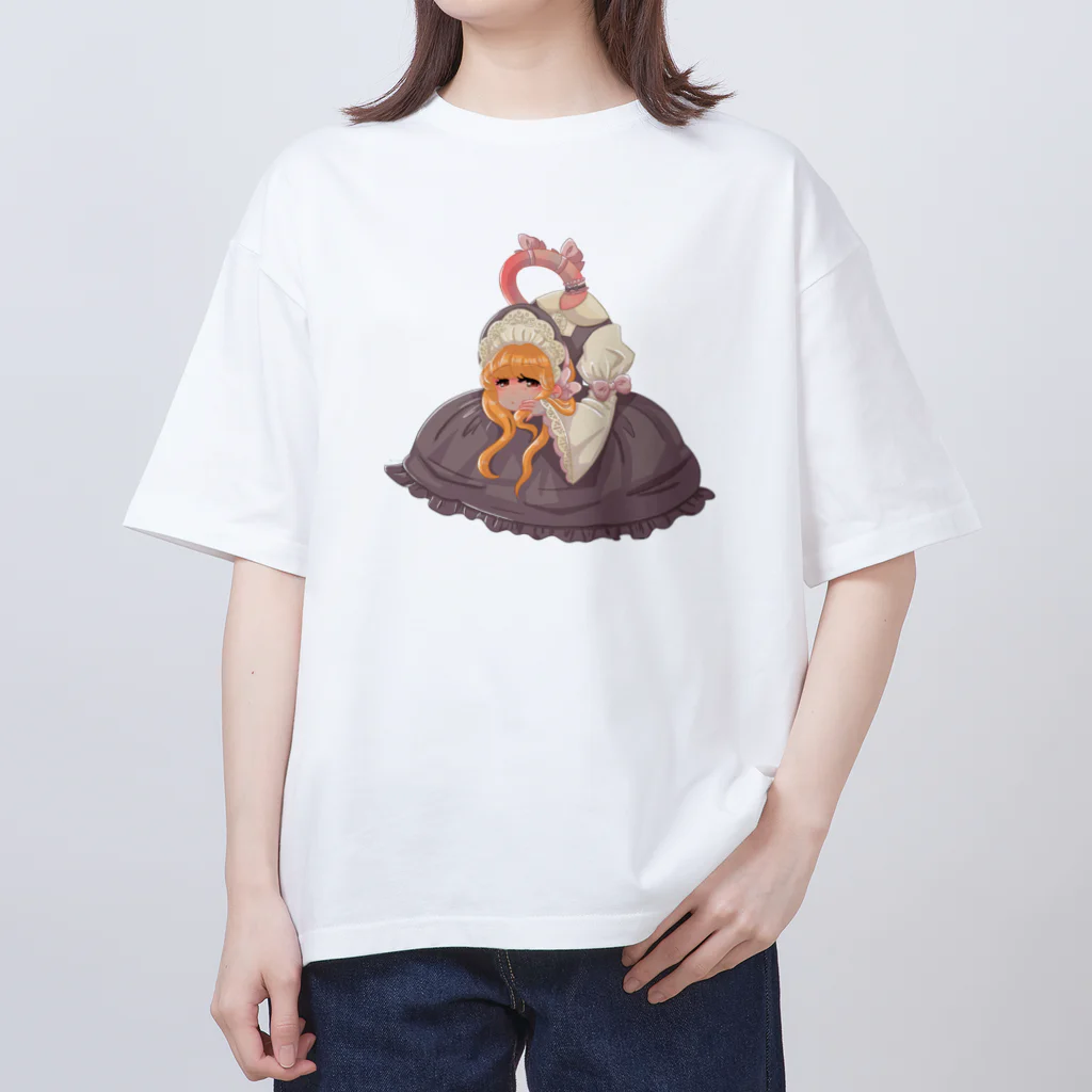 せぼねのろくろ首ちゃん オーバーサイズTシャツ