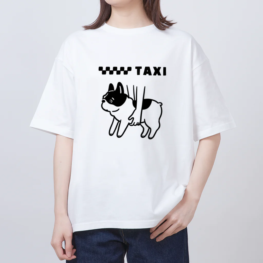 フレブルとパググッズS’IRISERのGOGO TAXI パイド　フレンチブルドッグ Oversized T-Shirt