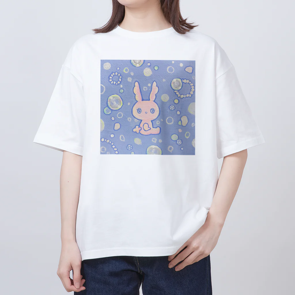 HACOのうさ オーバーサイズTシャツ