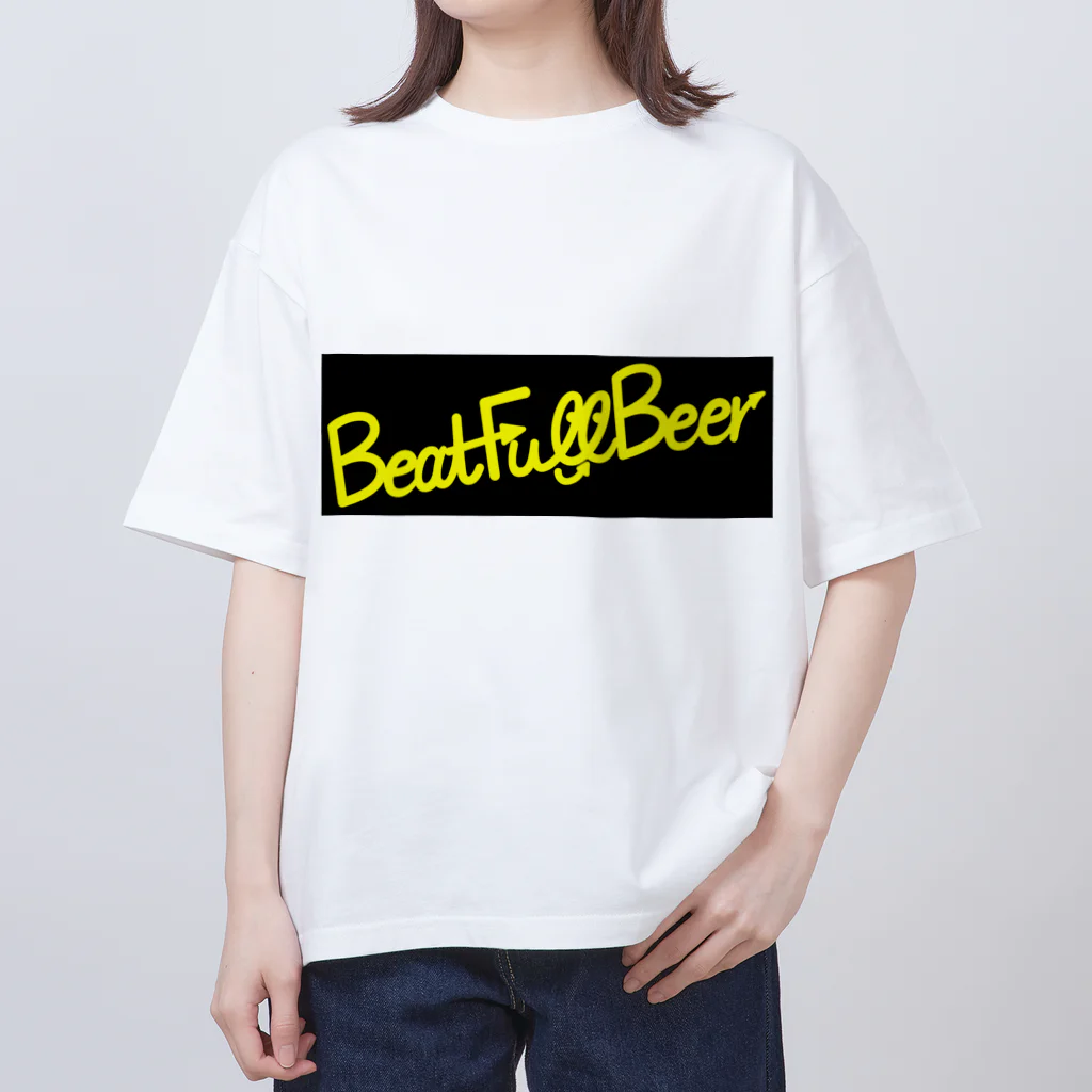 NissyのBeatFullBeer オーバーサイズTシャツ