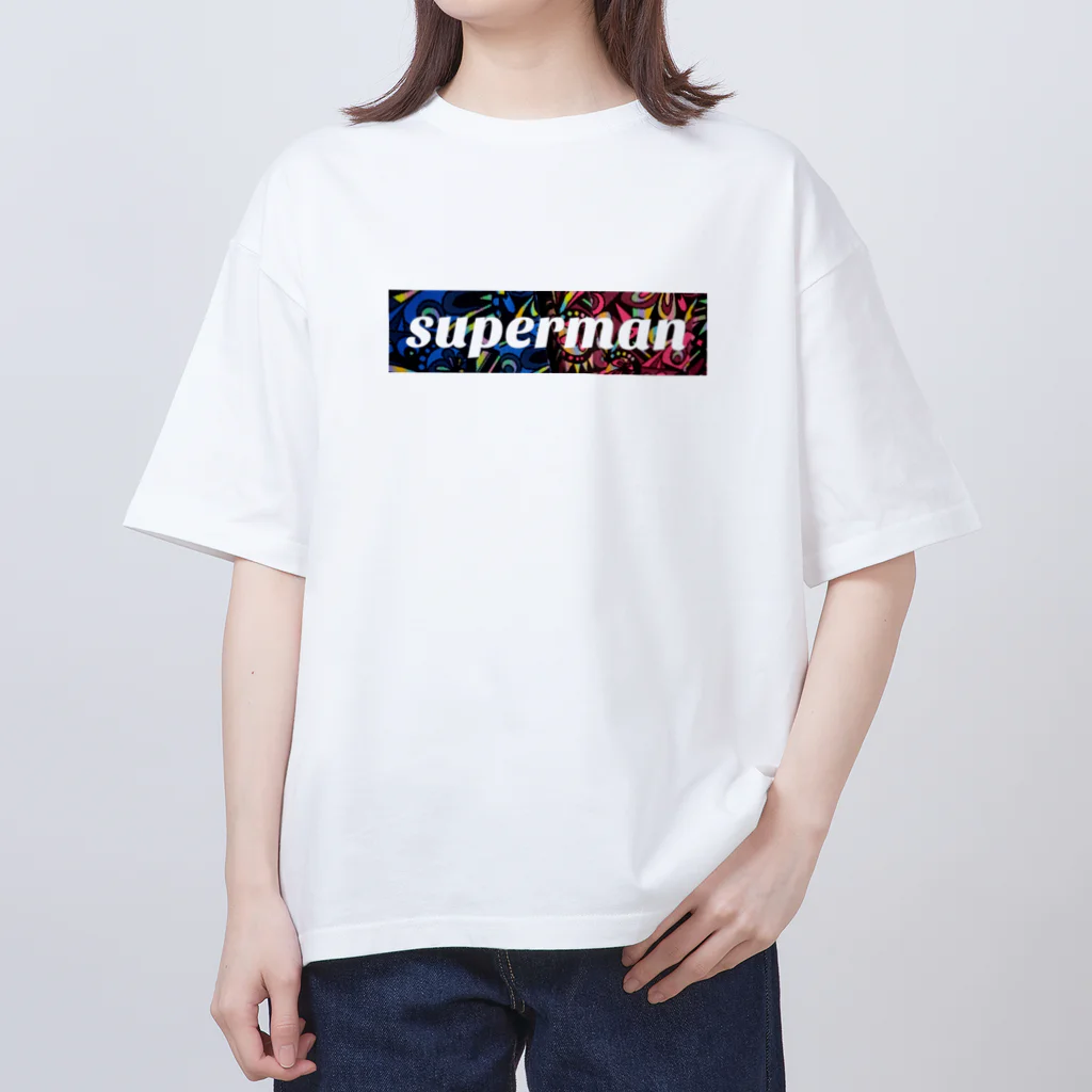 Tommy’92のsuperman オーバーサイズTシャツ