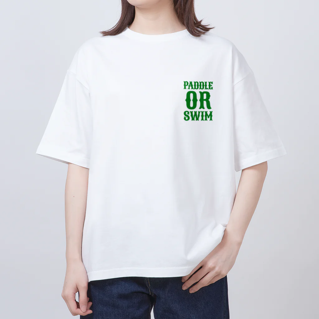 タケネイチャーのPADDLE OR SWIM オーバーサイズTシャツ