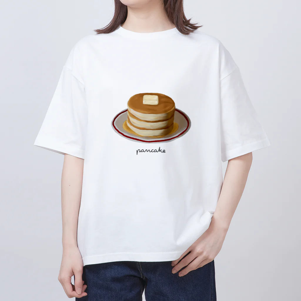 なすびの懐かしのパンケーキ オーバーサイズTシャツ