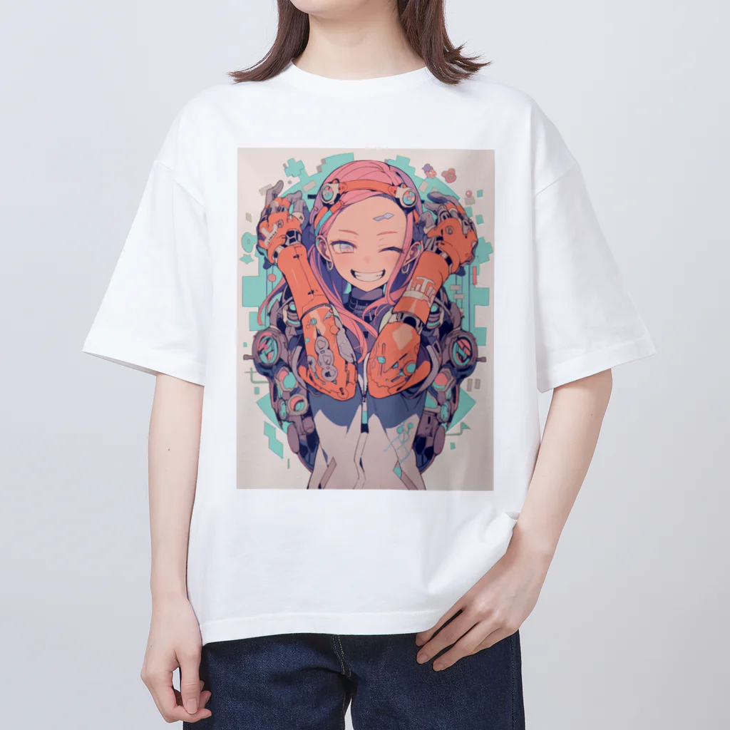 Miracle HeartのBIG SMILE 誰もあなたの笑顔に敵わない！ オーバーサイズTシャツ