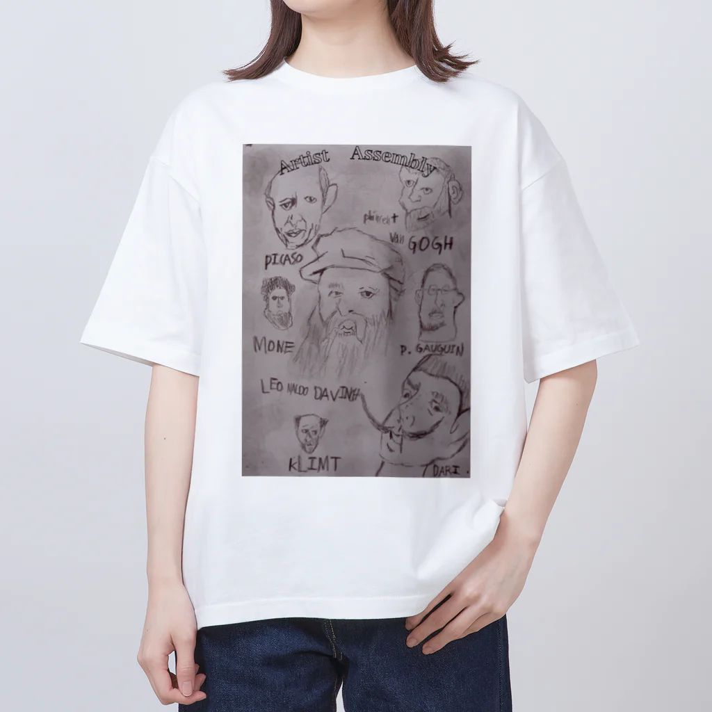 Genart0717のartist assembly  オーバーサイズTシャツ