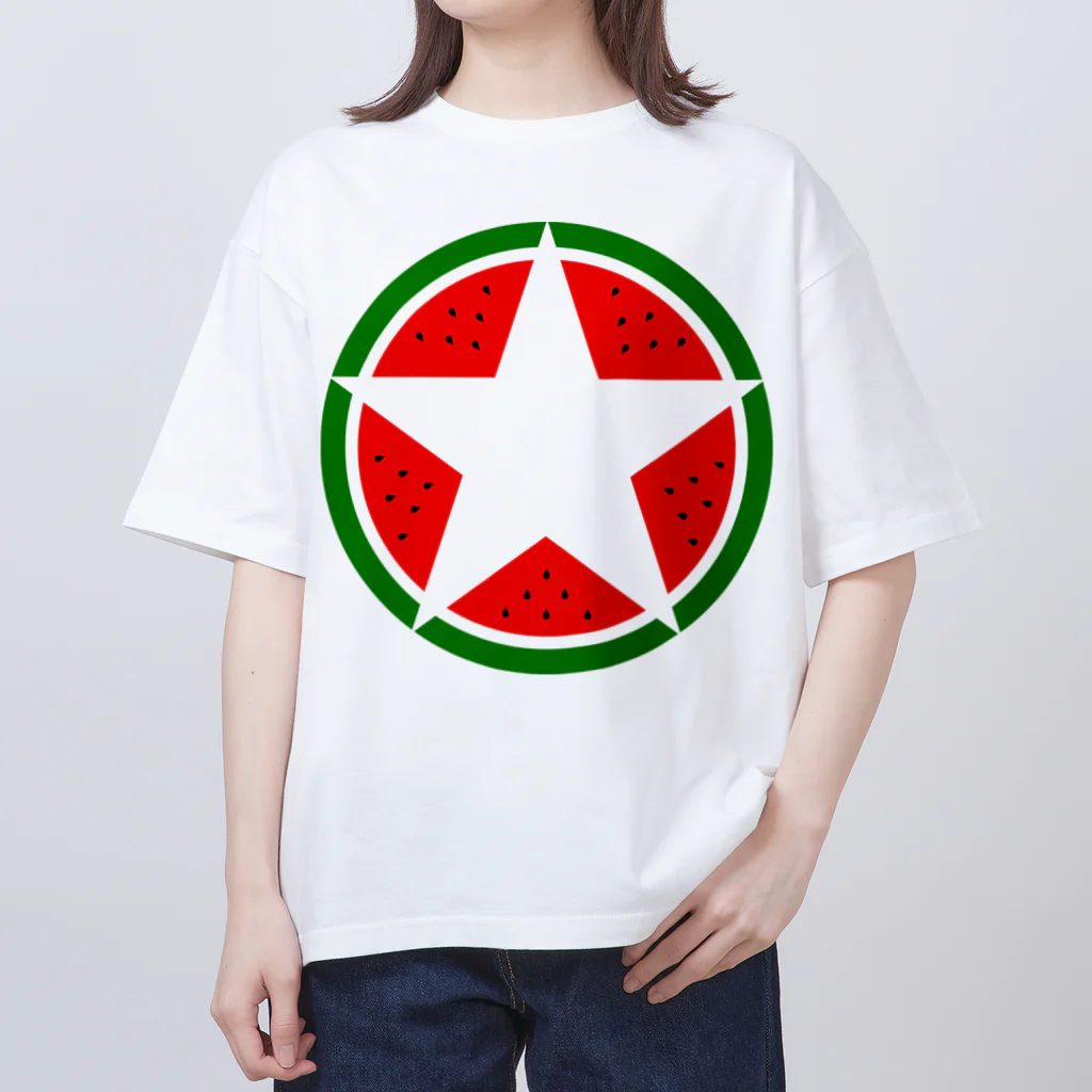 SuzutakaのSuica star オーバーサイズTシャツ