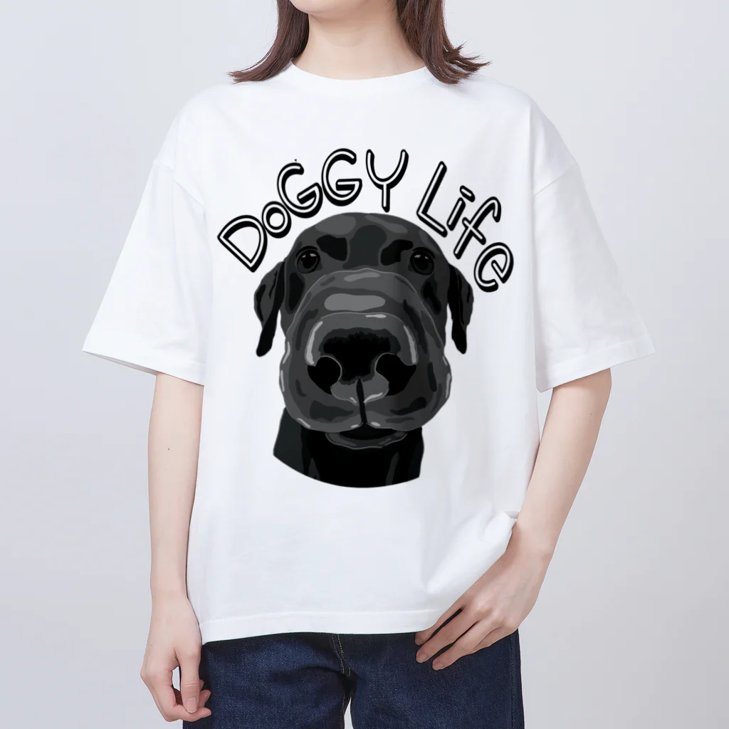 PUG ARTWORKS のわんちゃんコレクション 犬 Oversized T-Shirt