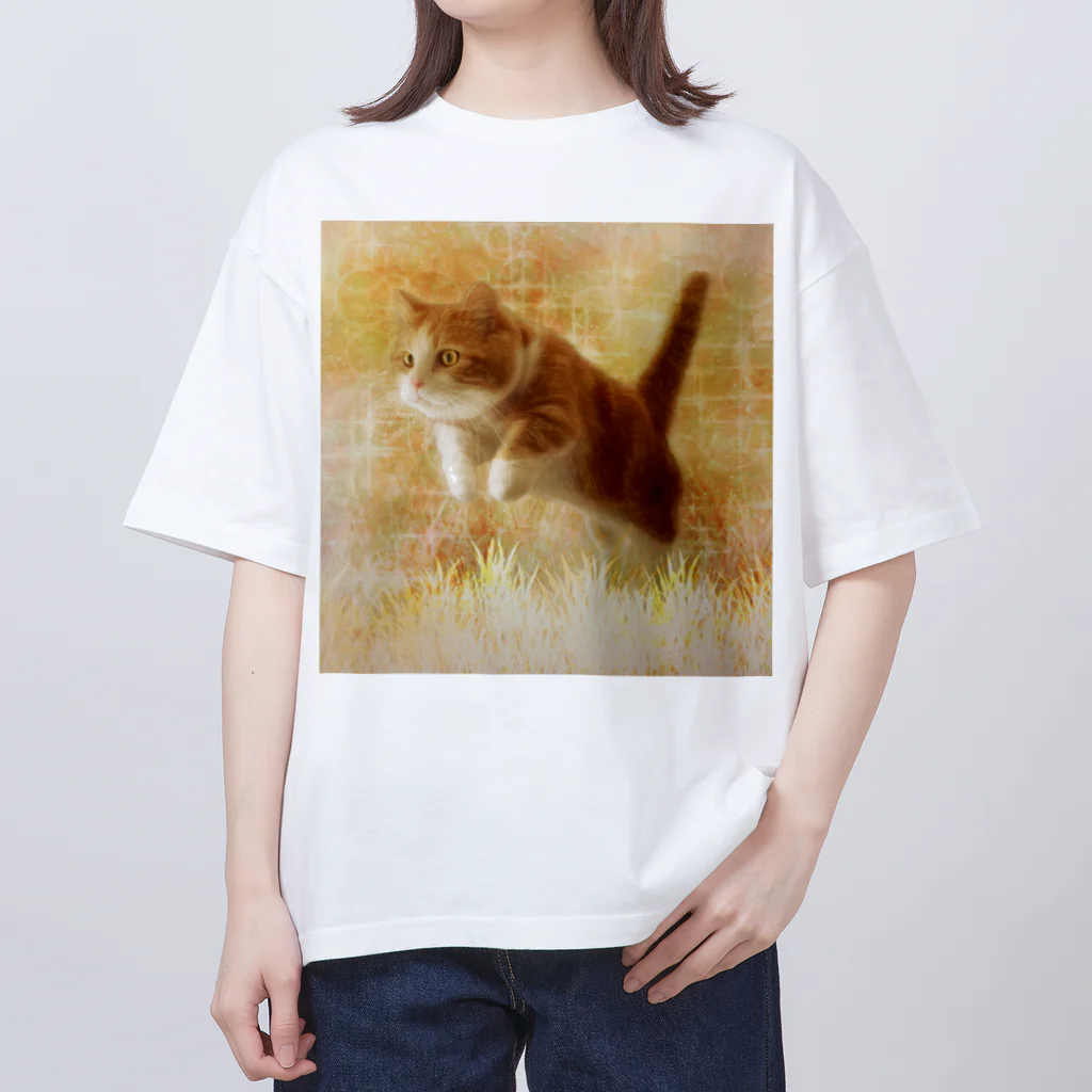 MUYU /  Animal ArtistのMemories with my pet 10 Oversized T-Shirt