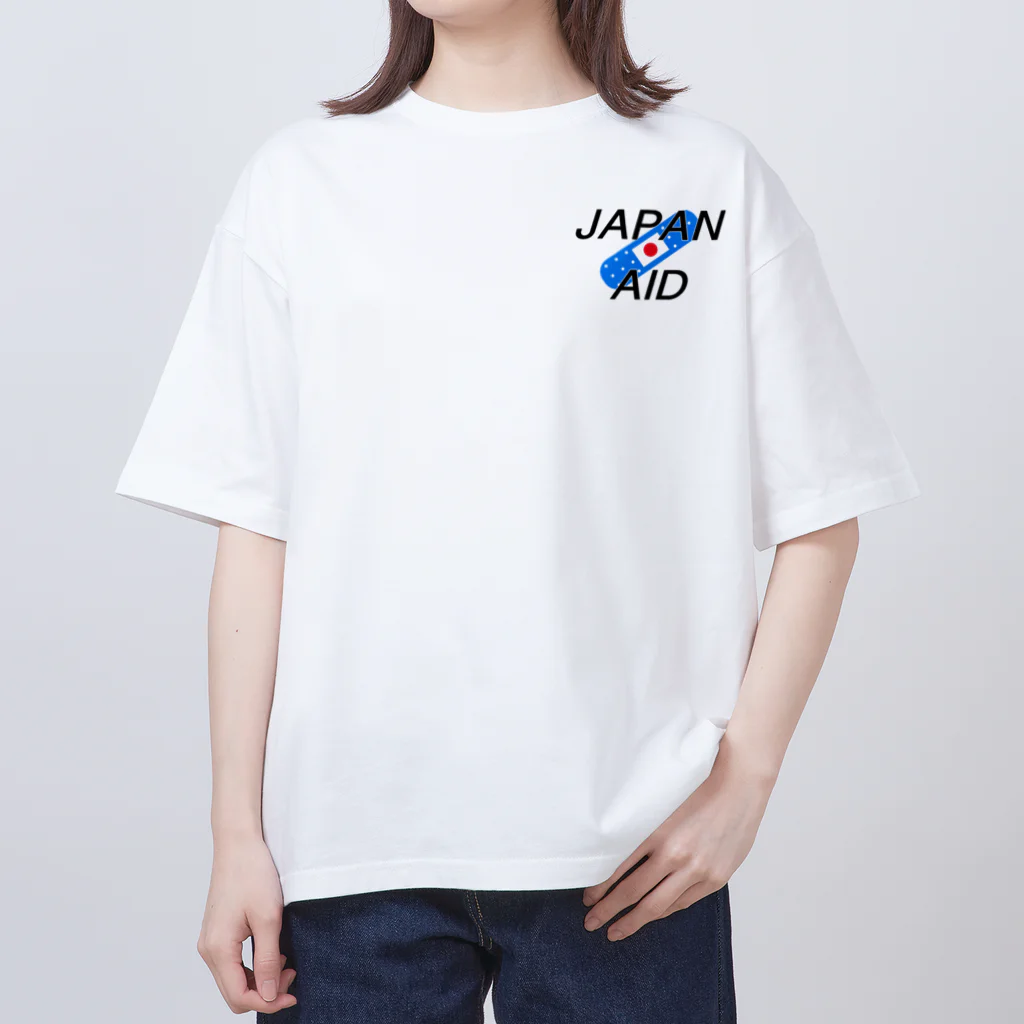 SuzutakaのJapan aid オーバーサイズTシャツ