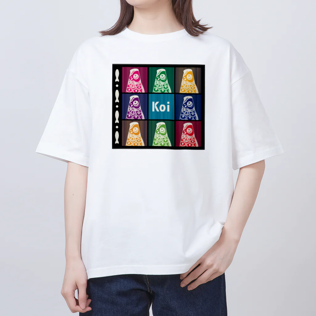 ハナドリカ SUZURI店の「Koi」 オーバーサイズTシャツ