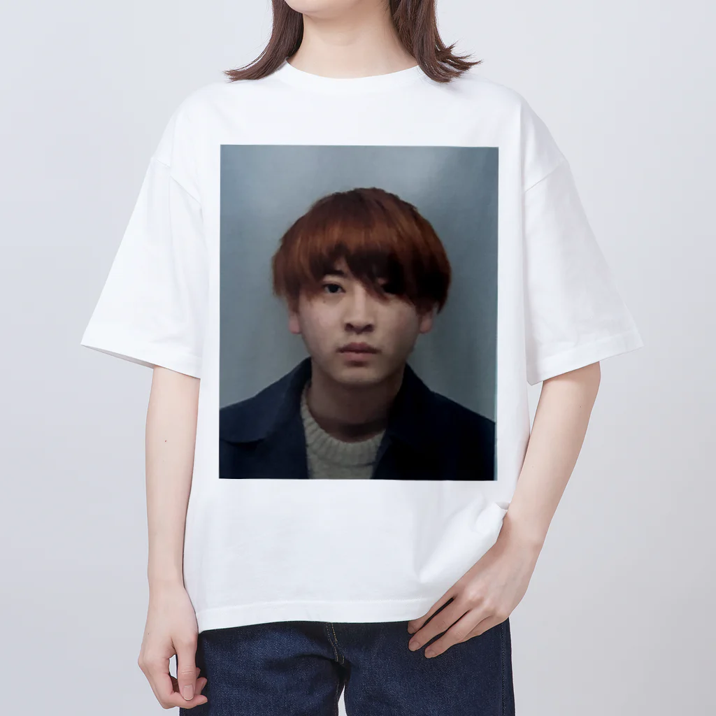 おかまのおなかまのおかま証明写真 Oversized T-Shirt