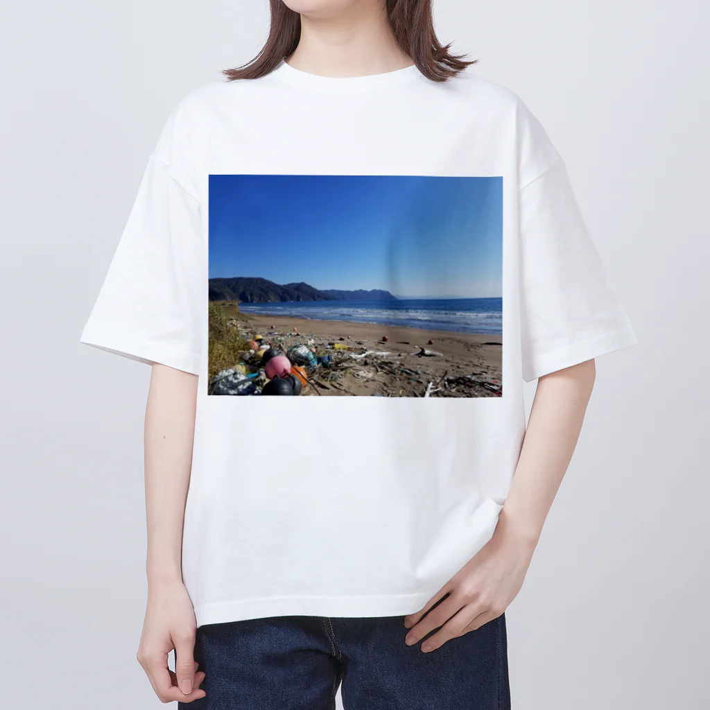 kfcj-kのシズカリ海岸 Oversized T-Shirt