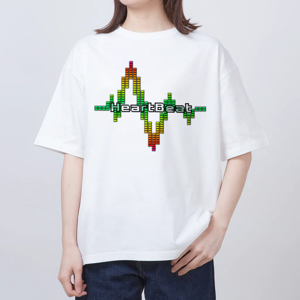 PolarBearLABOのHeartBeat オーバーサイズTシャツ